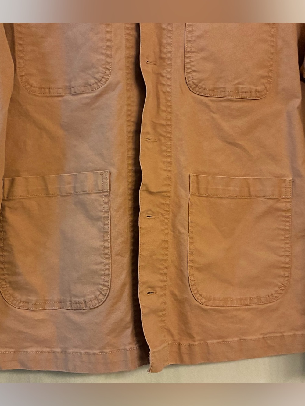 Barn Jacket 98% Cotton w/Corduroy Color. Universal Threads XL. NWOT. Camel-Tan - Picture 5 of 13